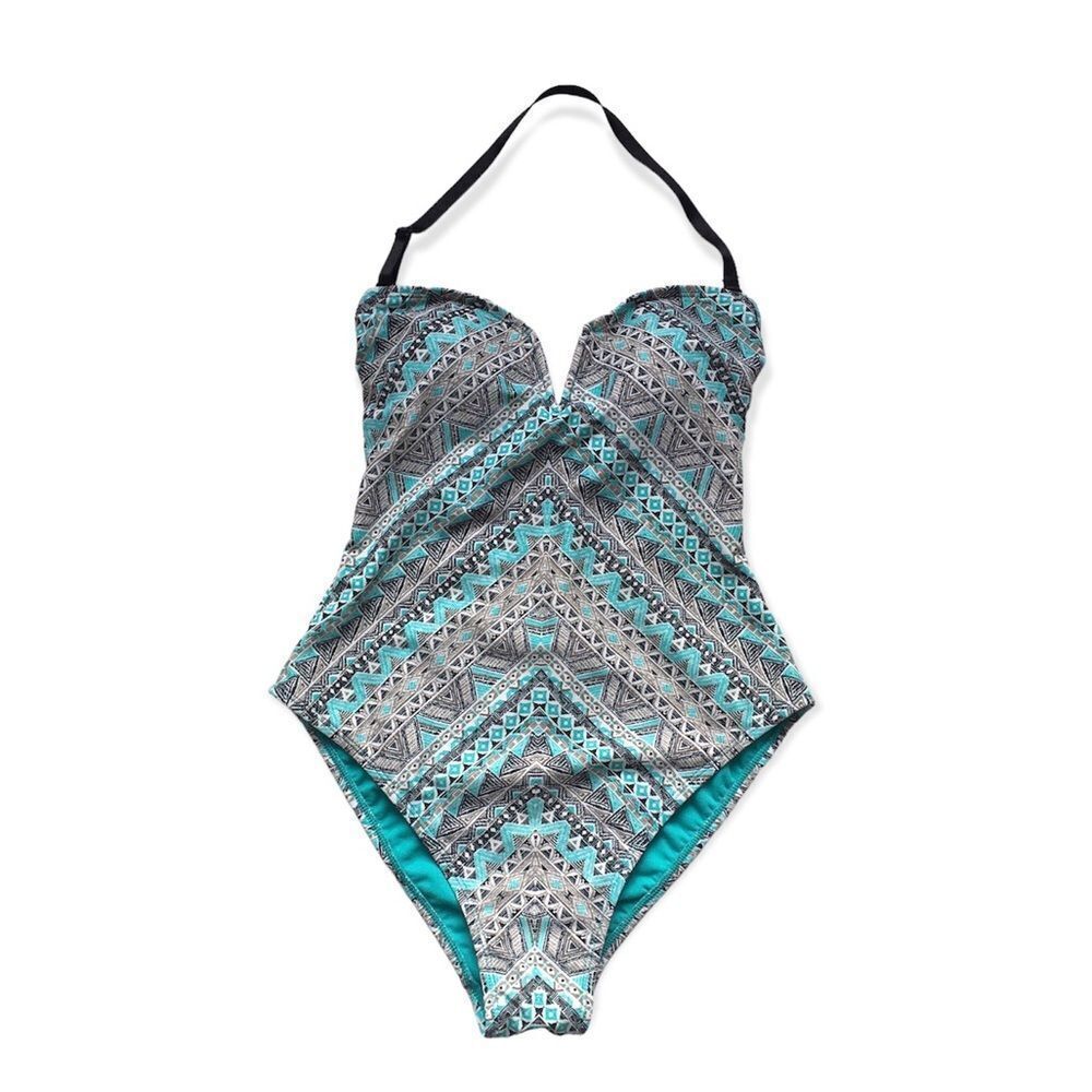 🔃Aztec Print One Piece Swimsuit